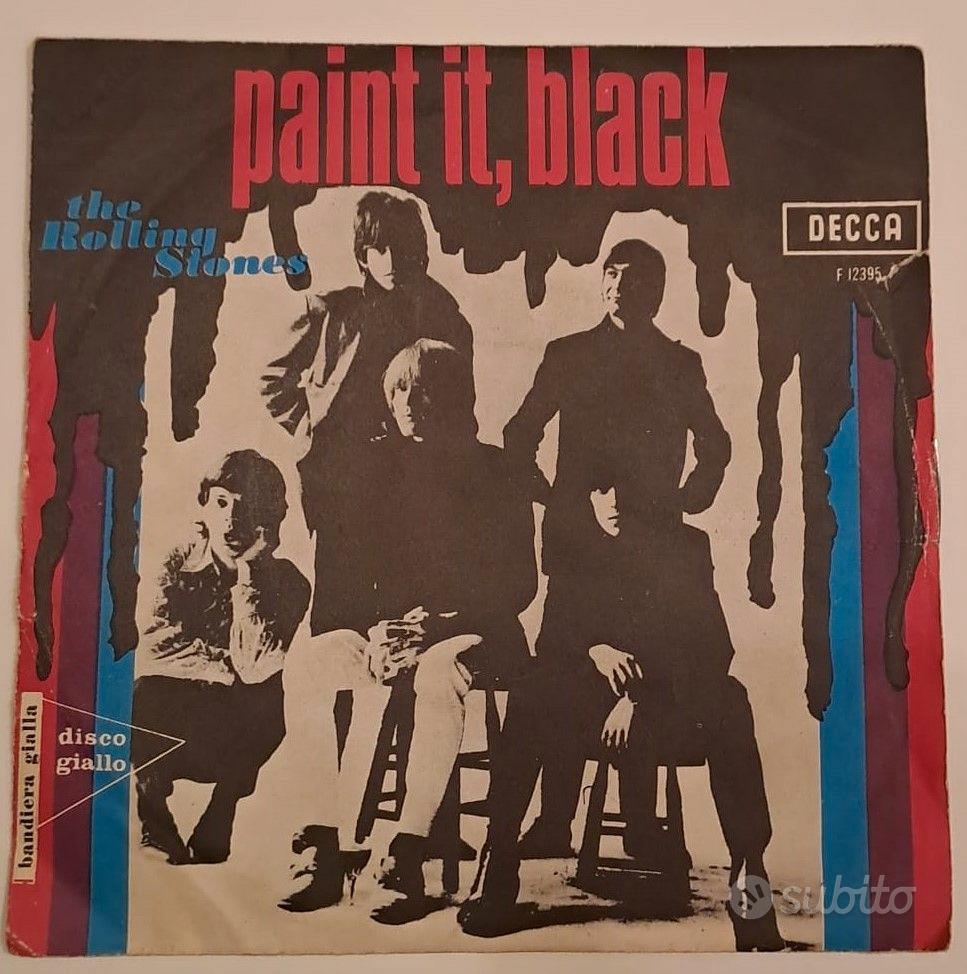 45 giri ROLLING STONES PAINT IT BLACK ANNO 1966 Musica e Film In