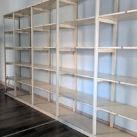 Scaffale vintage industrial