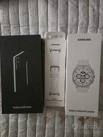 samsung s25 ultra+ watch 8 classic nuovi