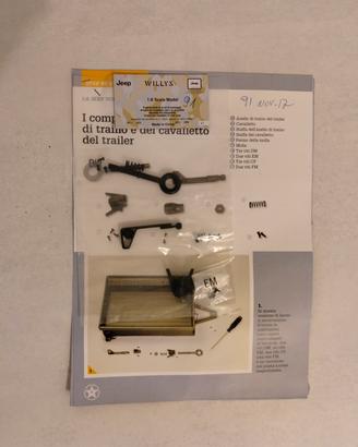 Uscita 91 Willys Mb Jeep 1:8