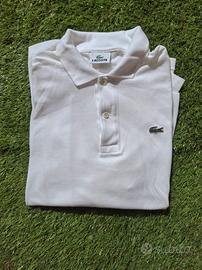 polo Lacoste maniche lunghe taglia M 