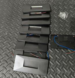 10Faretti LED segnapasso 220v 3w ip64 503 (bianco)