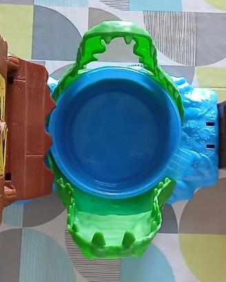 Hot wheels monster truck palude di coccodrillo