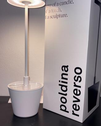 Lampada LED Zafferano Poldina Reverso Bianca