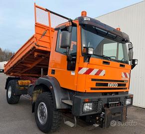 Iveco eurocarco 100e21 4x4 ribaltabile attacco lam