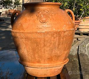 Orcio in terracotta Impruneta del 1600