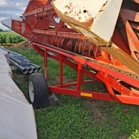 Testata mietitrebbia case 4m