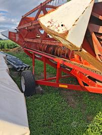 Testata mietitrebbia case 4m