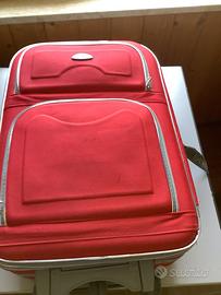 Valigia trolley rossa