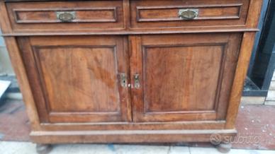 credenza in rovere 130x55