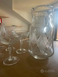 Servizio vintage RCR Royal Crystal Rock –19 pezzi