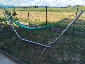 struttura per amaca inox