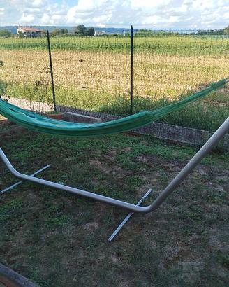 struttura per amaca inox