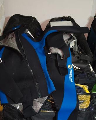 attrezzature subacquea 