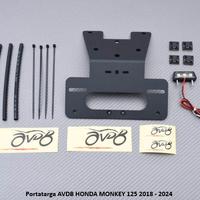 Portatarga AVDB HONDA MONKEY 125 2018 - 2024