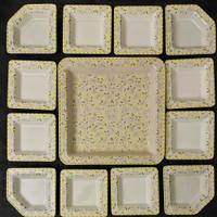 set piatti Tiffany da buffet composto da 13 elemen