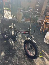 Bici Elettrica Fat Bike 500W Vulcano Deluxe