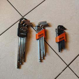 2 +1  Kit 9 PZ brugole lunghe e Torx Beta