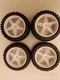 Treno gomme off road per auto RC 1/16 -1/14