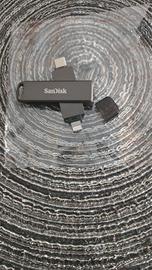 SanDisk iXpand Flash Drive Luxe 256GB 2-in-1