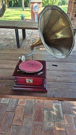 Grammofono His Master's Voice da arredamento
