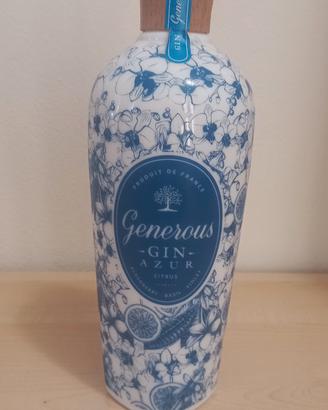 Bottiglia di Gin vuota da Collezione Generous Azur