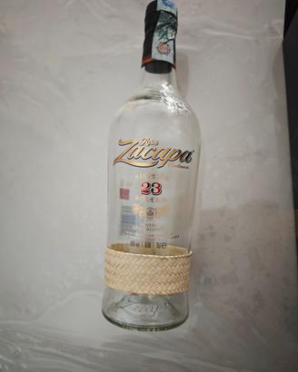 Zacapa bottiglia vuota con scatola originale 