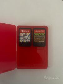 Minecraft e supermario party nintendo switch