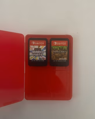 Minecraft e supermario party nintendo switch