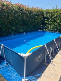 Bestway 56405 Piscina Fuori Terra Steel Pro Rettan