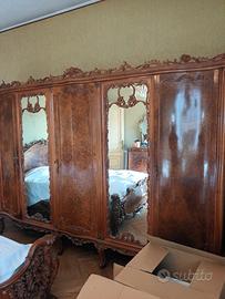 Camera da letto in radica