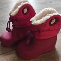 Decathlon stivaletti bimba rosa imbottit numero 20