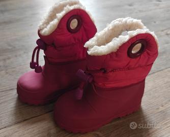 Decathlon stivaletti bimba rosa imbottit numero 20