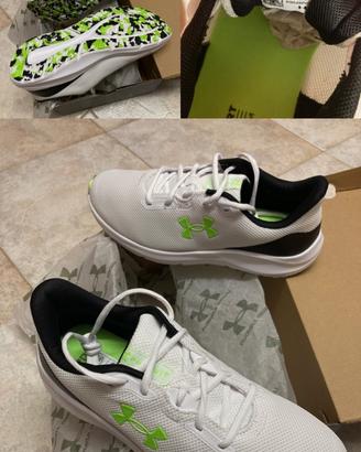 Scarpe Under Armour 43 bianche NUOVE!