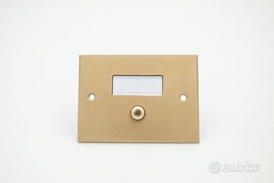 Pulsante singolo per 503 alluminio bronzo