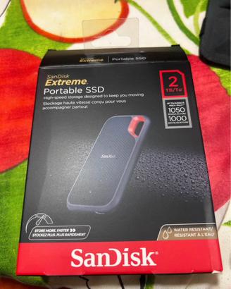 Hard Disk portatile SanDisk Extreme 2TB
