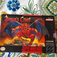 Demon's Crest SNES raro!!