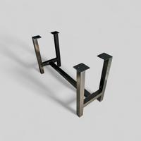 Coppia gambe base tavolo ad H