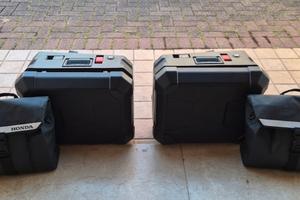 Valigie + borse originali Honda Africa Twin 1100
