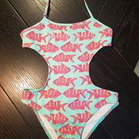 Costume intero trikini mare bambina tg.8A