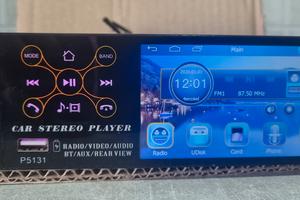 Autoradio   Touch, Bluetooth, USB, AUX e Vivavoce