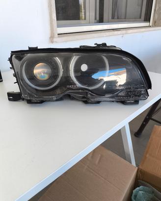 Fari Angel Eyes Full Led x BMW E46 coupé only