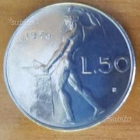 50 LIRE Vulcano 1976 Moneta