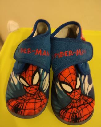 Pantofole di Spiderman invernali bambino Chicco 