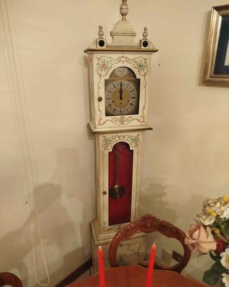 Orologio a pendolo a colonna anni '60