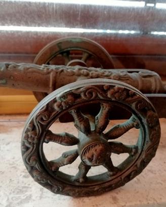 busca e cannoncino in bronzo 