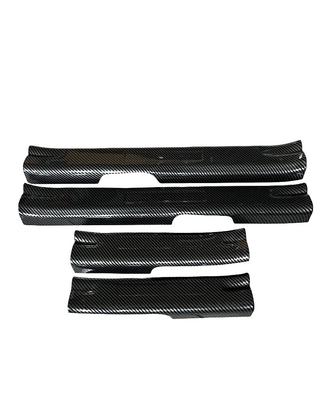 Set di 4 battitacco interno carbon look per Dolphi