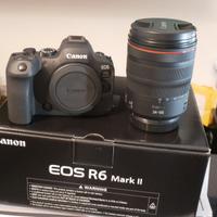 canon r6 m2 + obiettivo 24/105 professionale