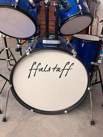 Batteria Ffalstaff completa junior colore blu