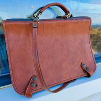 Borsa porta documenti in pelle